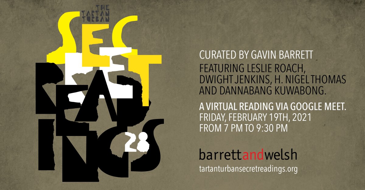 Poster for Tartan Turban Secret Readings #28